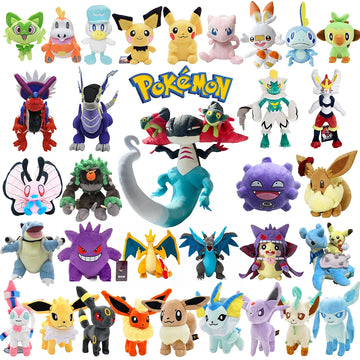 70 estilos pokemon brinquedo de pelúcia dragapult gengar pikachu eevee evolução scorbunny cinderace boneca morpeko presente de natal para crianças