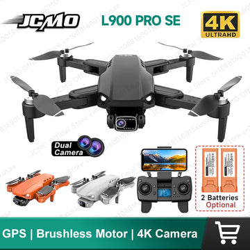 L900 PRO SE Motor Brushless Drone 4K Profissional com GPS 5G WIFI FPV Fotografia Aérea Dron Dobrável Brinquedos RC Quadcopter