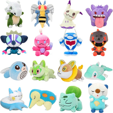 Pokemon brinquedos de pelúcia cubone palafin tinkatink grafaiai beedrill charcadet gengar duskull macio plushies peluche bonecas presente aniversário