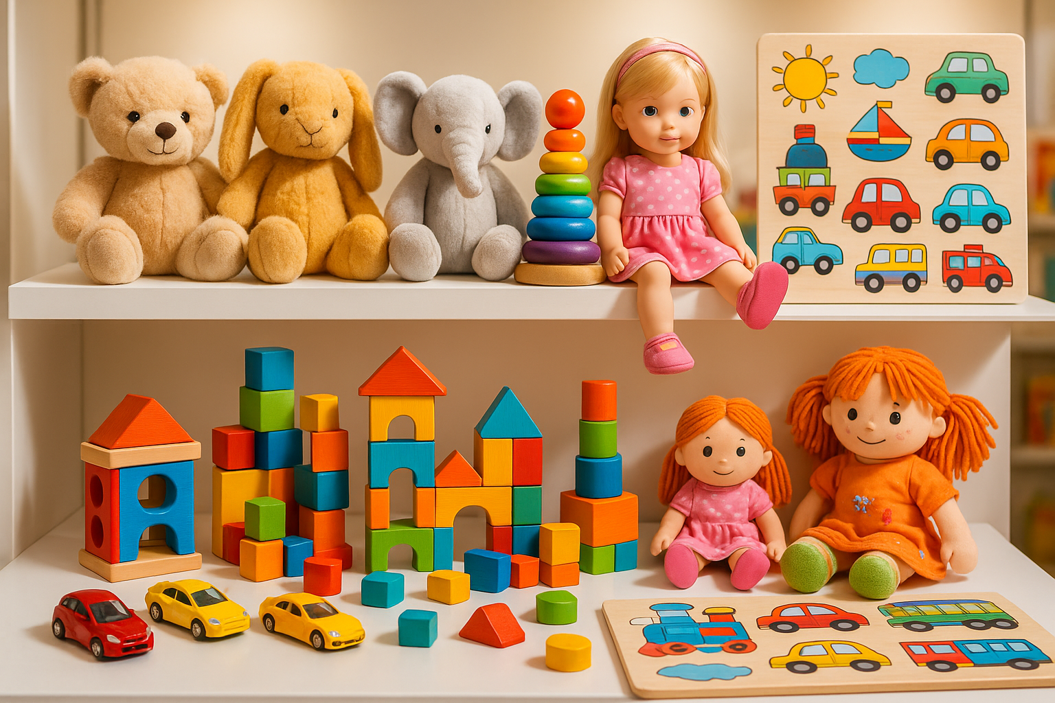 imagem referente a brinquedos para crianças profissional e chamativa